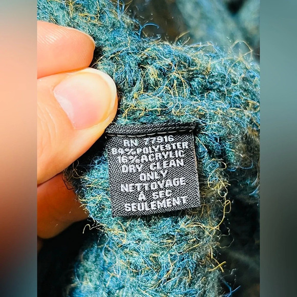 Anthropologie Stevie Fringed Knit Kimono Size OS NWOT - Picture 7 of 7